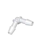 Cole-Parmer® Hose Barb Fitting, 90° Elbow, HDPE