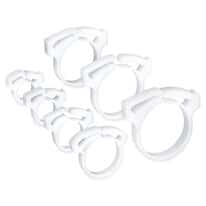 Cole-Parmer® Hose Clamps, Acetal