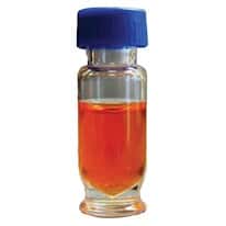 Cole-Parmer®  LCGC Certified High-Recovery Short Thread Screw Top Glass Vials with Caps