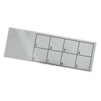 Cole-Parmer Microscope Slides with Printed Sections
