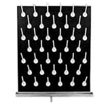 Cole-Parmer® Phenolic Pegboard Drying Rack with Drip Trough and Pegs