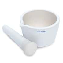 Cole-Parmer Porcelain Deep-Form Mortar and Pestle Sets