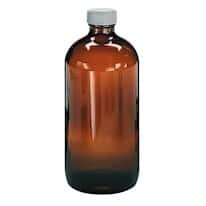 Cole-Parmer Precleaned EPA Amber Glass Narrow-Mouth Bottles