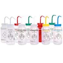 Cole-Parmer® Safety Wash Bottles, LDPE