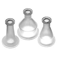 Cole-Parmer® Sanitary Fittings, Straight Concentric Reducer, Polypropylene