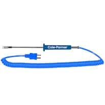 Cole-Parmer® Thermocouple Compact Air/Gas Probes