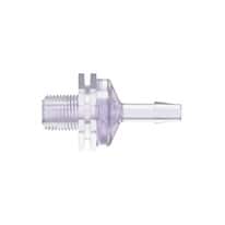 Cole-Parmer® Threaded Check Valves, Gamma-Stable Polycarbonate, 1/8" NPT(M)