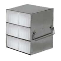 Cole-Parmer® Upright Freezer Racks for 50-Cell 0.5 mL Microtube Storage Boxes