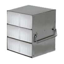 Cole-Parmer® Upright Freezer Racks for 50-Cell 1.5 mL Microtube Storage Boxes