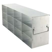 Cole-Parmer® Upright Freezer Racks for Standard 3" Boxes