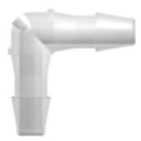 Cole-Parmer® VapLock™ Union Fittings, Hose Barb, Elbow