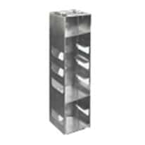Cole-Parmer® Vertical/Chest Aluminum Racks for Standard 3" Boxes