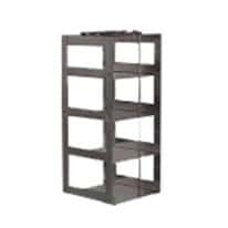 Cole-Parmer® Vertical/Chest Freezer Racks for Microtube Boxes with 2 7/16" Max Height