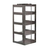 Cole-Parmer® Vertical/Chest Racks for Standard 3" Boxes