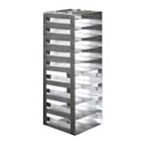 Cole-Parmer® Vertical/Chest Racks with Spring Clips for Mini 2" Boxes