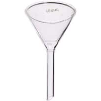 Cole-Parmer® elements™ Glass Short Stem Funnels