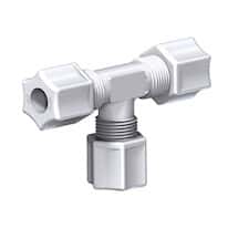 Compression Union Tee Fittings, PP, 10/pack