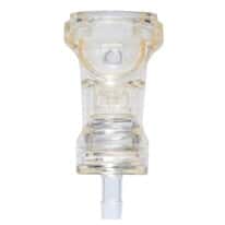 CPC® (Colder) HFC39 Quick-Disconnect Fittings, Hose Barb Body, Polysulfone with Stainless Steel Valve