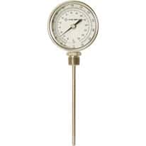 Digi-Sense Silicone Filled Bottom-Connected Dual-Scale Industrial Bimetal Thermometers