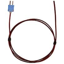 Digi-Sense Thermocouple Flexible Wire Probes - FEP-Insulated with Epoxy-Coated Junction