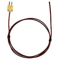 Digi-Sense Thermocouple Flexible Wire Probes - FEP-Insulated with Sealed Junction and minconnector