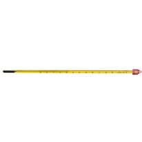 H-B Instrument Enviro-Safe Double-Safe Nonhazardous PFA-Coated Safety Glass Thermometers, Fahrenheit-scale