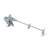 Heavy-Duty, Gear-Drive Air-Powered Mixers