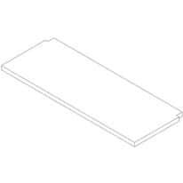 ICI Quick Ship Notched Shelving for Island Stanchions
