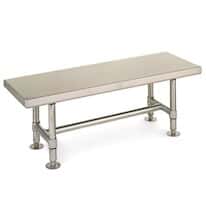 ICI Quick Ship Stainless Steel Gowning Benches