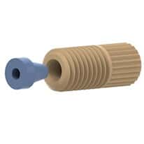 Idex® Flangeless Headless Fitting Assemblies 1/4-28 Flat-Bottom Connection