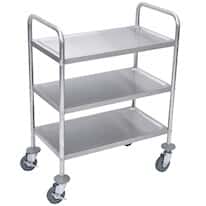 Luxor Stainless Steel Utility Carts