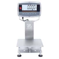 Ohaus Defender 6000 Advanced Washdown Scale with Column Mounted Polycarbonate Indicator