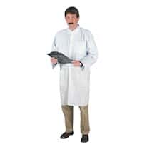 Polyethylene-Coated Polypropylene Lab Coats 16298