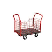 Rubbermaid<logo> Platform Trucks with Removable Side Panels
