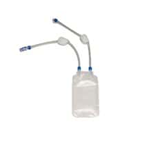 Saint-Gobain Single-Use 2D Bioprocess Bags with 2 Ports and 12"L Tubing