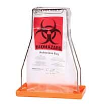 Autoclavable Biohazard Disposable Bags, HDPE