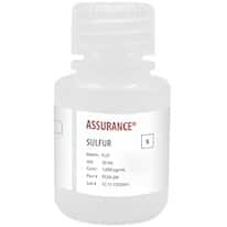 Spex  Assurance® Grade Sulfur, 1,000 µg/mL