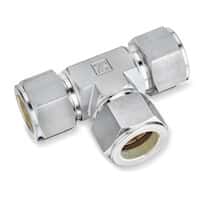 SUPERLOK SUT Union Tee Fittings, Stainless Steel