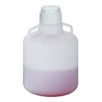 Thermo Scientific Nalgene Round Fluorinated Carboys with Grips, FLPE