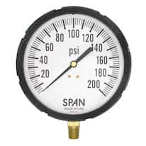 SPAN Pressure Gauges for Petrochemical Applications