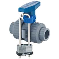 Two-Way Ball Valves with Lockout/Tagout Assembly