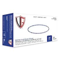 Vanguard Safety A1DH1 Powder-Free Nitrile Exam Gloves, 8.7 mil, Blue