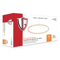 Vanguard Safety A21A1 Powder-Free Vinyl Exam Gloves, 4 mil