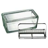 Staining Dishes with Rack and Cover