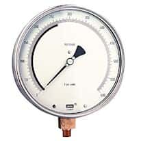 Wika 4" Stainless Steel Test Gauges