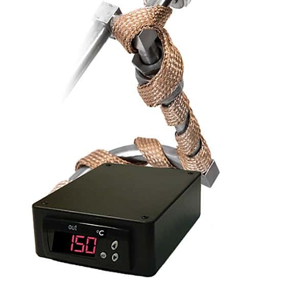 BriskHeat Samox® Insulated Heating Tapes with SDC Temp Controller