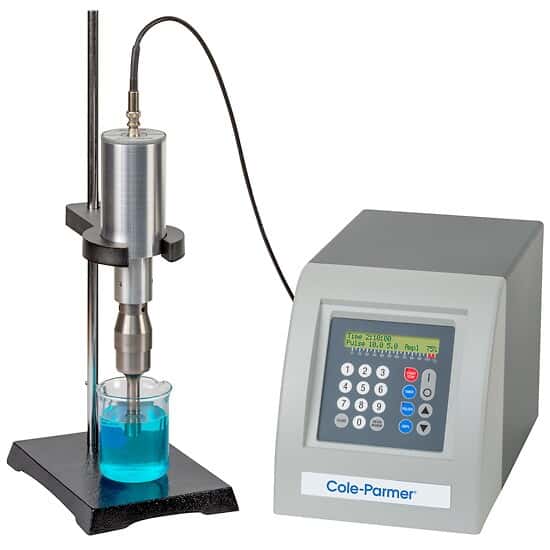 ColeParmer 500 and 750Watt Ultrasonic Processors ColeParmer