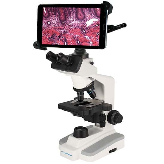 ColeParmer Compound Microscope with LCD Tablet Display and Camera