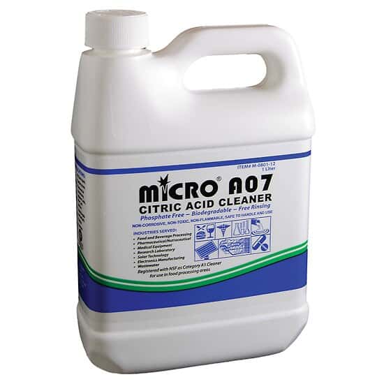 Micro a07 citric acid cleaner cole parmer