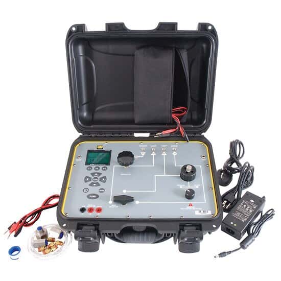 Precision Pneumatic Calibration System with Integral Electric Pump